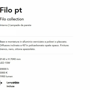 Lampa LED suspendata tip lampadar minimalist Filo pt alb - Img 6