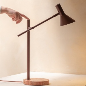 Lampa moderna cu brat reglabil Izmir visiniu 248815 universul-luminii.ro