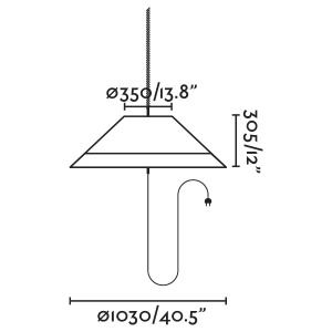 Lampa/Pendul portabil iluminat exterior decorativ SAIGON hole cap W100 gri/maro 217725 universul-luminii.ro
