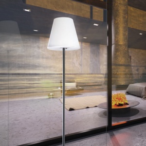 Lampadar de iluminat exterior IP44 HAVANA negru/alb 97355 universul-luminii.ro