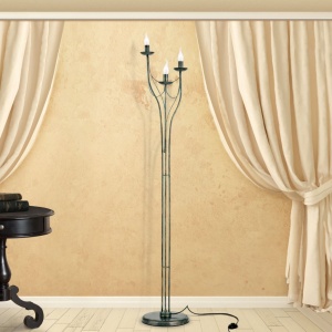 Lampadar design rustic cu 3 brate Vela, Antik 211855 universul-luminii.ro