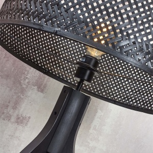 Lampadar eco din bambus Java 3-legs bl/50x22, bl 64395 universul-luminii.ro