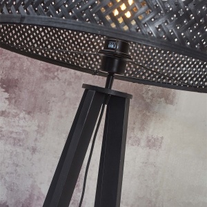Lampadar eco din bambus Java 4-legs bl/50x22, bl 182215 universul-luminii.ro