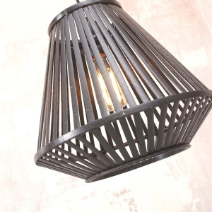 Lampadar eco din bambus Merapi S bl/diamond, bl 213375 universul-luminii.ro