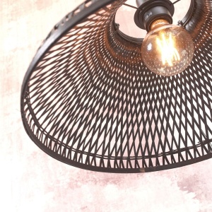 Lampadar eco din bambus Tahiti S bl/45x20 213485 universul-luminii.ro