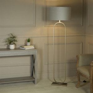 Lampadar/Lampa de podea decorativa Modish bronz/gri - Img 2