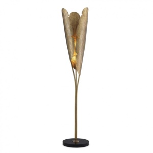 Lampadar/ Lampa de podea design deosebit Plantain, alama 113563 HZ
