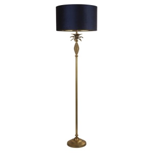 Lampadar/Lampa de podea design lux elegant Belle alama/navy 148825 universul-luminii.ro