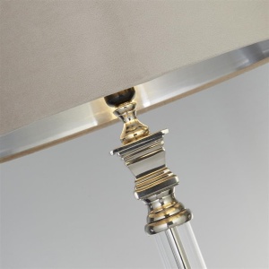 Lampadar/Lampa de podea design lux elegant Belle crom/roz 148735 universul-luminii.ro