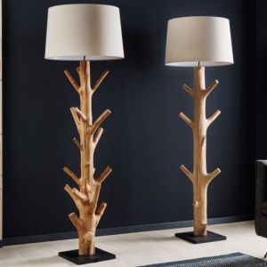 Lampadar, Lampa de podea design unicat Tree Nature 175cm 234015 universul-luminii.ro