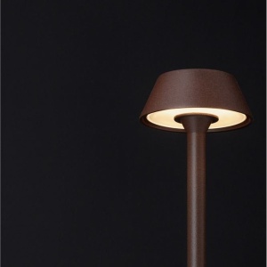 Lampadar/Lampa de podea LED de exterior IP65 ARION maro rustic 238455 universul-luminii.ro