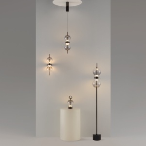 Lampadar, Lampa de podea LED Double Moon - Img 4