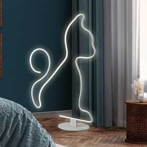 Lampadar LED design modern Cat - Img 3