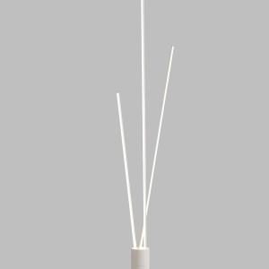 Lampadar LED design modern minimalist VERTICAL 60W alb - Img 2