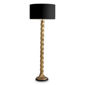 Lampadar LUX, Metal Alama Vintage, Tesatura Neagra, Costanza, 119987 HZ 169835 universul-luminii.ro