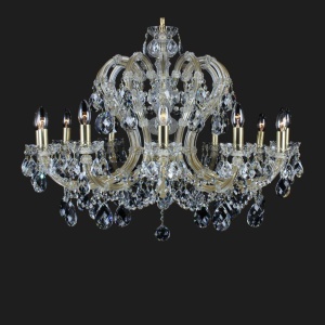 Lustra 12 brate Maria Theresa cristal Bohemia
