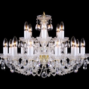 Lustra 18 brate cristal Bohemia L11 006/18/1-A