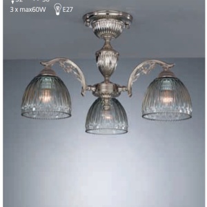 Lustra aplicata cu 3 brate realizata manual design italian 9800 202855 universul-luminii.ro