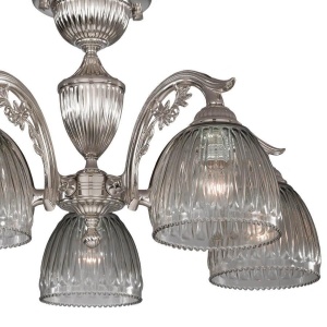 Lustra aplicata cu 5 brate realizata manual design italian 9800 105345 universul-luminii.ro