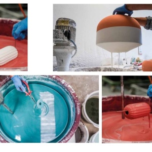 Lustra aplicata cu flori ceramice in stilul clasic Florentin PISA 4L - Img 9