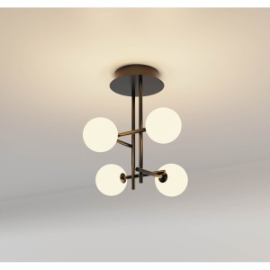 Lustra aplicata design Art Deco cu 4 surse de lumina CELLAR 219665 universul-luminii.ro