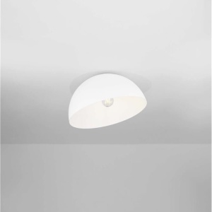 Lustra aplicata design decorativ GEA alb D-40cm - Img 4