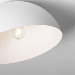 Lustra aplicata design decorativ GEA alb D-40cm - Img 5