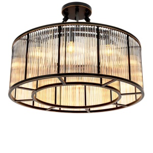 Lustra aplicata design LUX Bernardi bronz 112381 HZ 174565 universul-luminii.ro