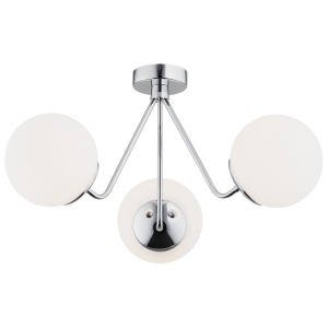Lustra aplicata design modern minimalist TOMAR crom
