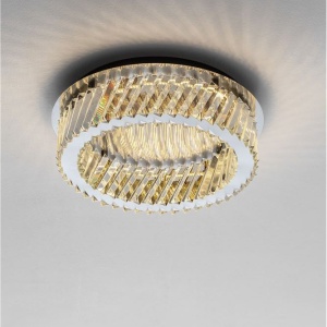 Lustra aplicata LED, cristale sticla ARIETTA 43cm