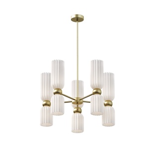Lustra, Candelabru design modern Antic Alb