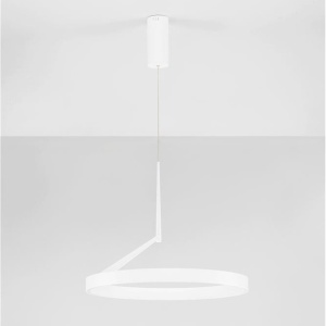 Lustra circulara aluminiu alb LED CCT ADALIZ 60cm 632185 universul-luminii.ro