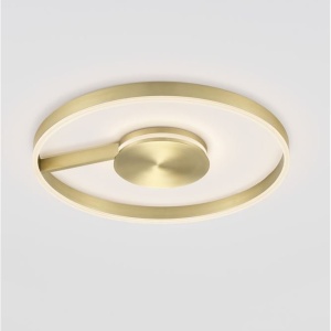 Lustra circulara aluminiu bronz LED CCT SIENA 60cm , 4, universul-luminii.ro