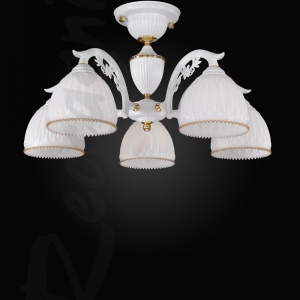 Lustra clasica cu 5 brate design italian 9601 105565 universul-luminii.ro