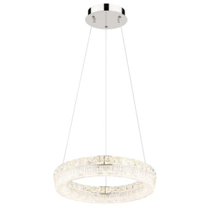 Lustra cristale din sticla LED CCT cu telecomanda LAUREL - Img 11