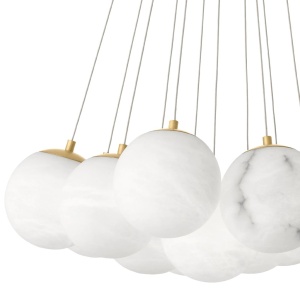 Lustra cu 13 pendule design modern LUX Sphinx 212525 universul-luminii.ro