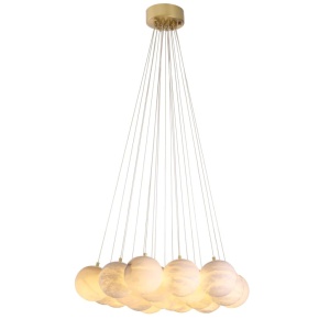 Lustra cu 19 pendule design modern LUX Sphinx L 139665 universul-luminii.ro