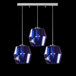 Lustra cu 3 pendule design LUX NIGHT SKY 07-CH