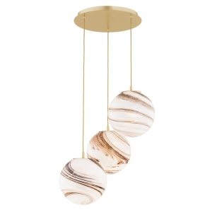 Lustra cu 3 pendule design minimalist Aruba 145305 universul-luminii.ro