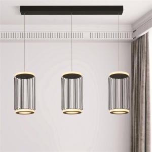 Lustra cu 3 pendule LED design modern Circolo 111495 universul-luminii.ro