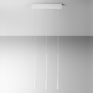 Lustra cu 3 pendule LED slim DAFNE alb, negru sau auriu 149695 universul-luminii.ro