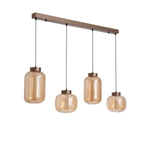 Lustra cu 4 pendule LED Lille 600295 universul-luminii.ro