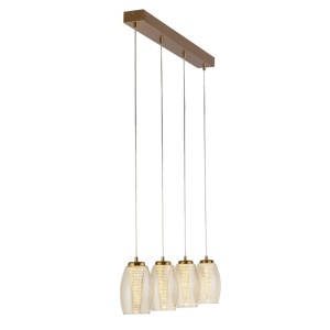 Lustra cu 4 pendule suspendata moderna Cyclone 137065 universul-luminii.ro