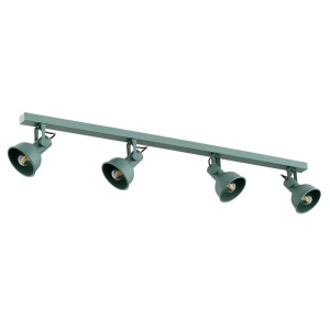Lustra cu 4 spoturi directionabile design modern Lenora verde 125035 universul-luminii.ro