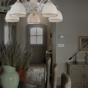 Lustra cu 5 brate realizat manual design italian 9671 105405 universul-luminii.ro
