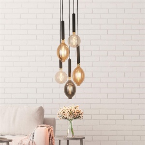 Lustra cu 5 pendule design minimalist Dulwich 111805 universul-luminii.ro