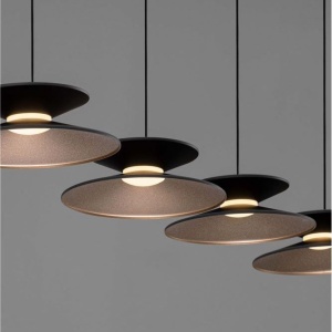Lustra cu 5 pendule LED design modern Morfi 158515 universul-luminii.ro