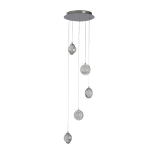 Lustra cu 5 pendule LED Quartz 624595 universul-luminii.ro
