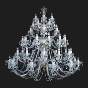Lustra cu 54 brate cristal Bohemia L11 006/54/1-A