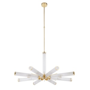 Lustra cu 8 brate design LUX realizat manual OREZZO